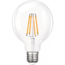 6 WATT ŞEFFAF G95 GÜNIŞIĞI LED AMPUL ERD-88